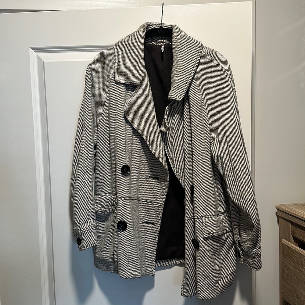 Free people oversized blazer jacket